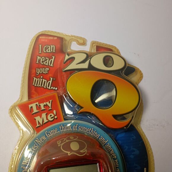 Radica 20Q 20 Questions Version Electronic Game Red Factory Sealed 2003 - Picture 3 of 16